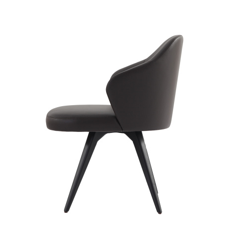 Comfortable Modern Leather Dining Room Chair