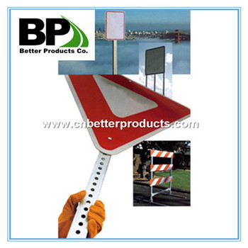 1.75''perforated Square Sign Post Tube