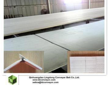 corrugator belt for cardboard production line