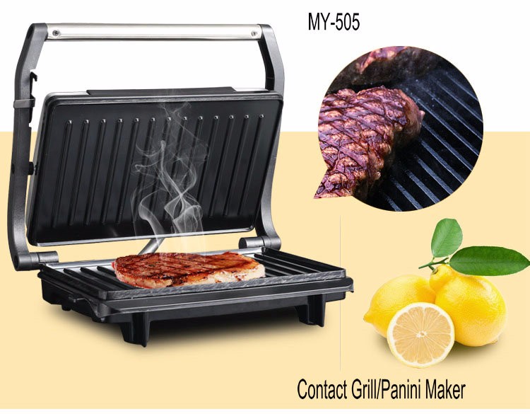 stainless steel panini grill 2 SLICE