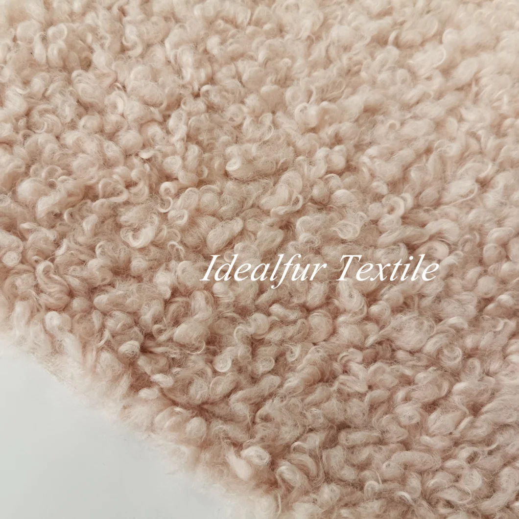 Curly Lamb Faux Fur Wool Fake Fur Sherpa Fabric