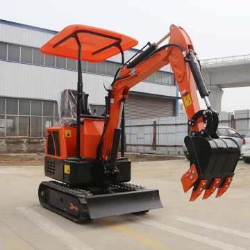 Small excavator home excavation