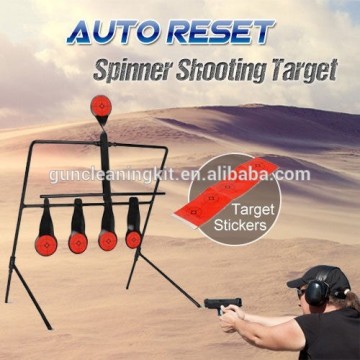 Auto Reset Spinner Shooting Target Metal Plinking Spinning Hunting Air Gun Rifle