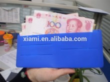 multifunctional holdind money and card pure color silicone zero wallet