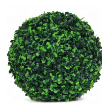 Linwoo Artificial Boxwood Balls: Green Artificial Sphere Grass Balls