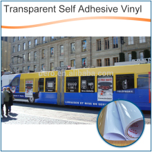 Transparent self adhesive vinyl for car decorations