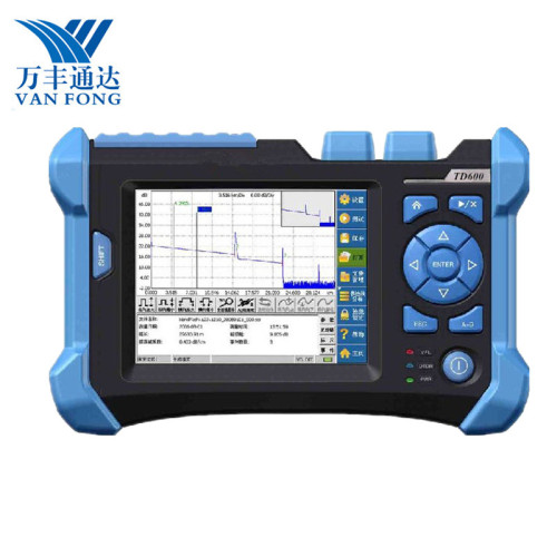 light and small OTDR Multimode TD600 850/1300nm, 1310/1490/1550 Fiber Testing Macine