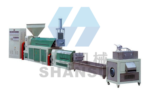 Double-Segment recyclage bouletage Extrusion Line