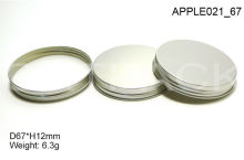 H12mm Aluminum Screw Caps Silkcreenprinting For Pet Bottle