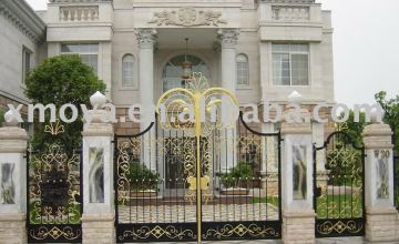 Ornamental Wrought Iron galvanized gate