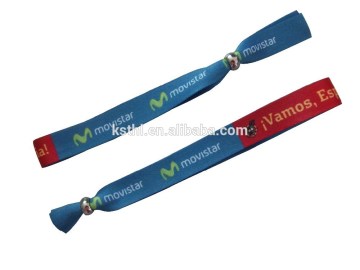 Customized Fabric Event Wristbands for Promotional Acitivity