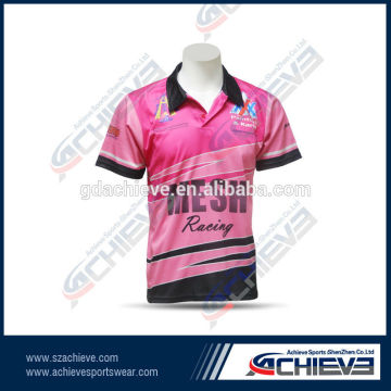 branded sublimation polyester polo shirt