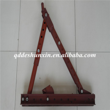 Qingdao heavy duty angle brackets / shelf bracket/removable handrail bracket