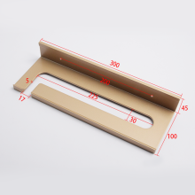 Solid Aluminum Wall-Mounted Wine Rack for Kitchen, Restaurant, and Bar Decor