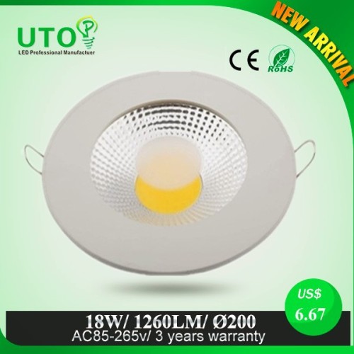 3w 4w 6w 9w 12w 18w super flat led ceiling lighting