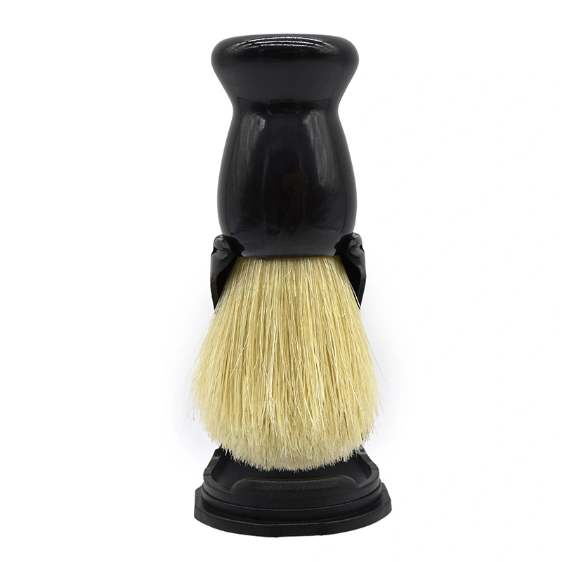 High Quality Plastic Handle Male Beard Shaving Brush Nylon Hair Foam Brush for Male Grooming