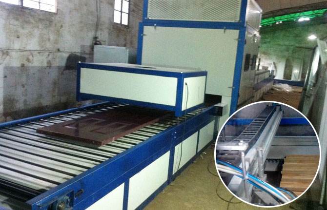 Wood Spraying Production Line