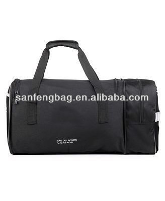 BLACK BACKPACK/ DUFFLE/GYM SPORT BAG FOLDABLE