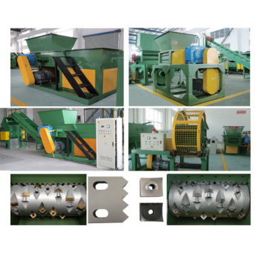 Horizontal Shredder for Big PVC PE Pipe