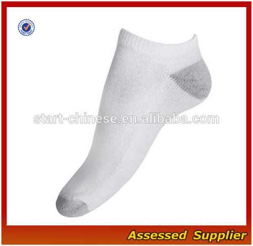 Womens No Show Athletic Sports Socks/White Cotton Low Cut Socks--ZP01163