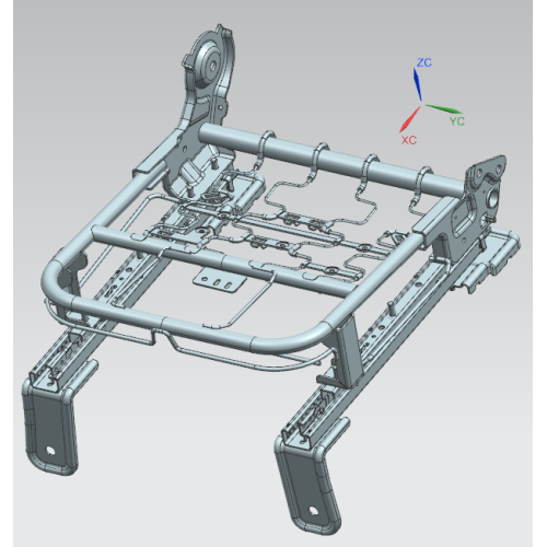 Cushion frame assembly for chery