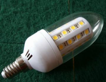 6.5W 5050 SMD corn light Plastic with glass cover