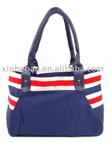 Canvas shoulder bag