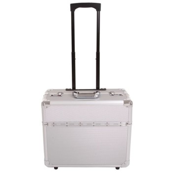 Aluminium Wheeled Briefcase for Travel and Work