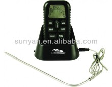 Digital meat probe with RF monitor