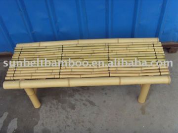 Bamboo bench