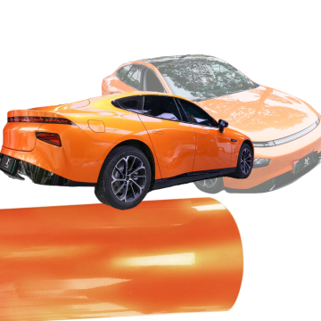 Magic Orange Car Wrap vinyl