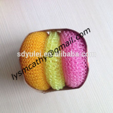 plastic pan scourers for kitchen use