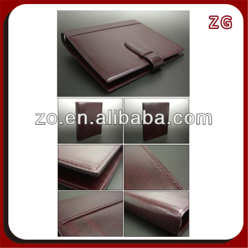 promotional soft cover leather notebook