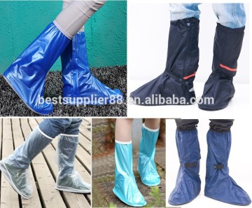 Hot Sale 2015 Outdoor PVC Rain Boots Cover Waterproof Shoe Covers, high heel shoe cover