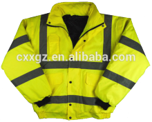 Classical Design Security Use Polyester Safety Reflective Coat