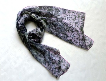 Polyester printing scarf