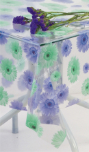 PVC clear plastic table cloth in roll/table cover film