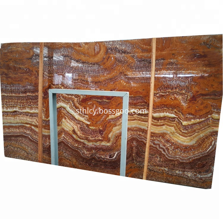 Brown Onyx Stone Slab