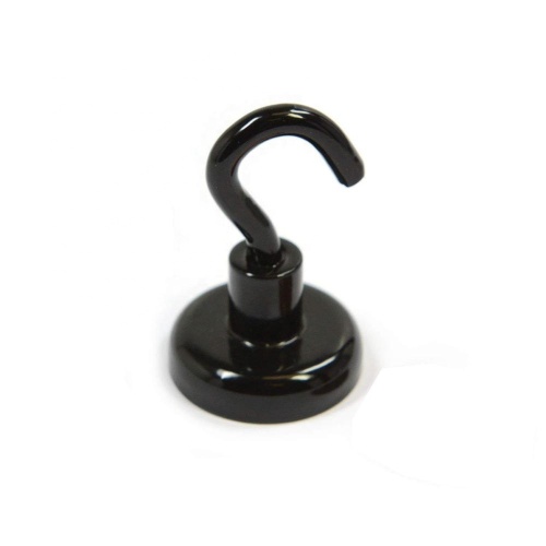 36mm Magnetic Hook black neodymium magnet hook