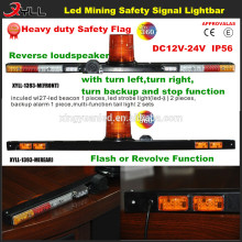 safety warning led mining light bar for excavator /heavy duty/trucks led warning mine light bar