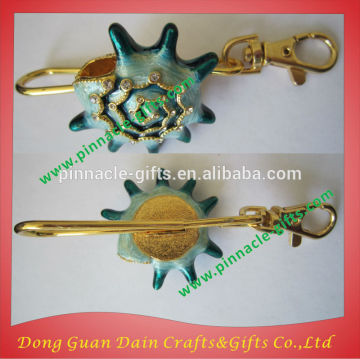 souvenir customized 3d metal zinc alloy keychains