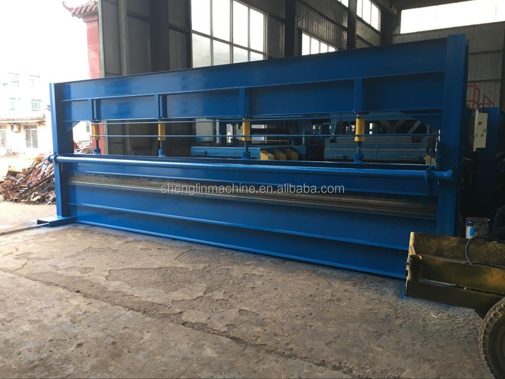 4 meter 6 meters hydraulic bending machine for steel metal sheet