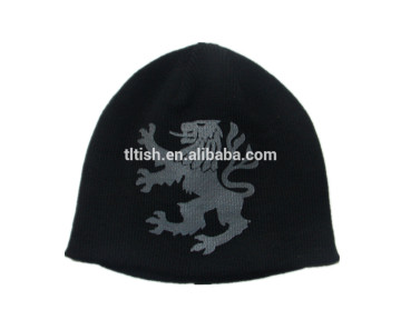 wholesale Custom 100% acrylic knit beanie hat , knit beanie