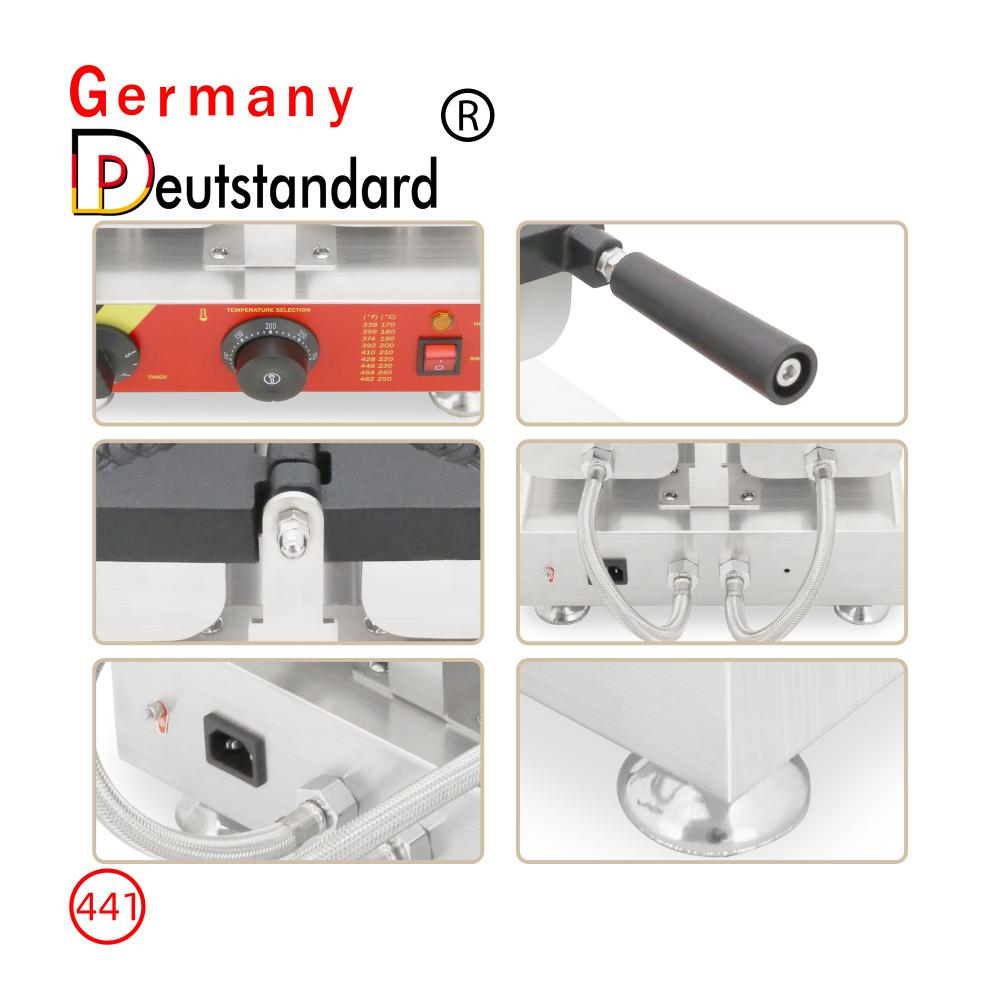 Mini -Mais -Form -Waffelmaschine mit Edelstahl zum Verkauf