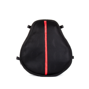 Water Fillable Cooling Motorcycle Air Seat Cushion - Black