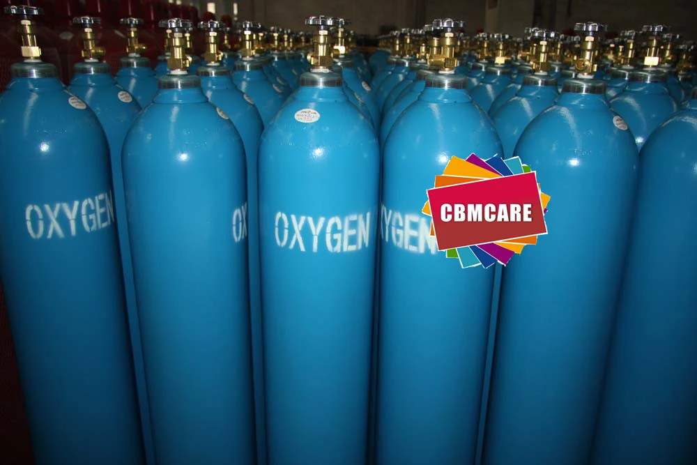 Portable Pin Index Aluminum Oxygen Cylinders