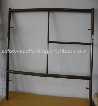 Ladder scaffolding frame