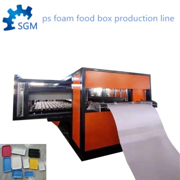 PS Foaming Sheet Line Machine for Food Storage Containers