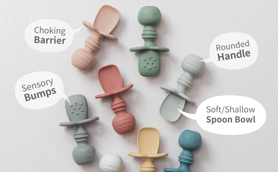 Silicone baby spoon Silicone baby spoon