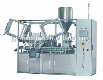 Automatic Ointment filling machine, double filling nozzle 120-160pcs/min